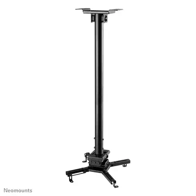 Neomounts CL25-550BL1 Support de plafond pour vidéoprojecteur - h74.5-114.5 cm - installation facile - Kits de support plafond - visuel 4