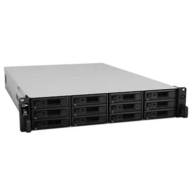 Synology RX1217RP boîtier de disques 0 To Rack (2 U) Noir, Gris - Serveur NAS - visuel 6