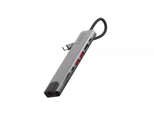 Vente LINQ byELEMENTS 8in1 Pro USB-C 10Gbps Multiport Hub au meilleur prix