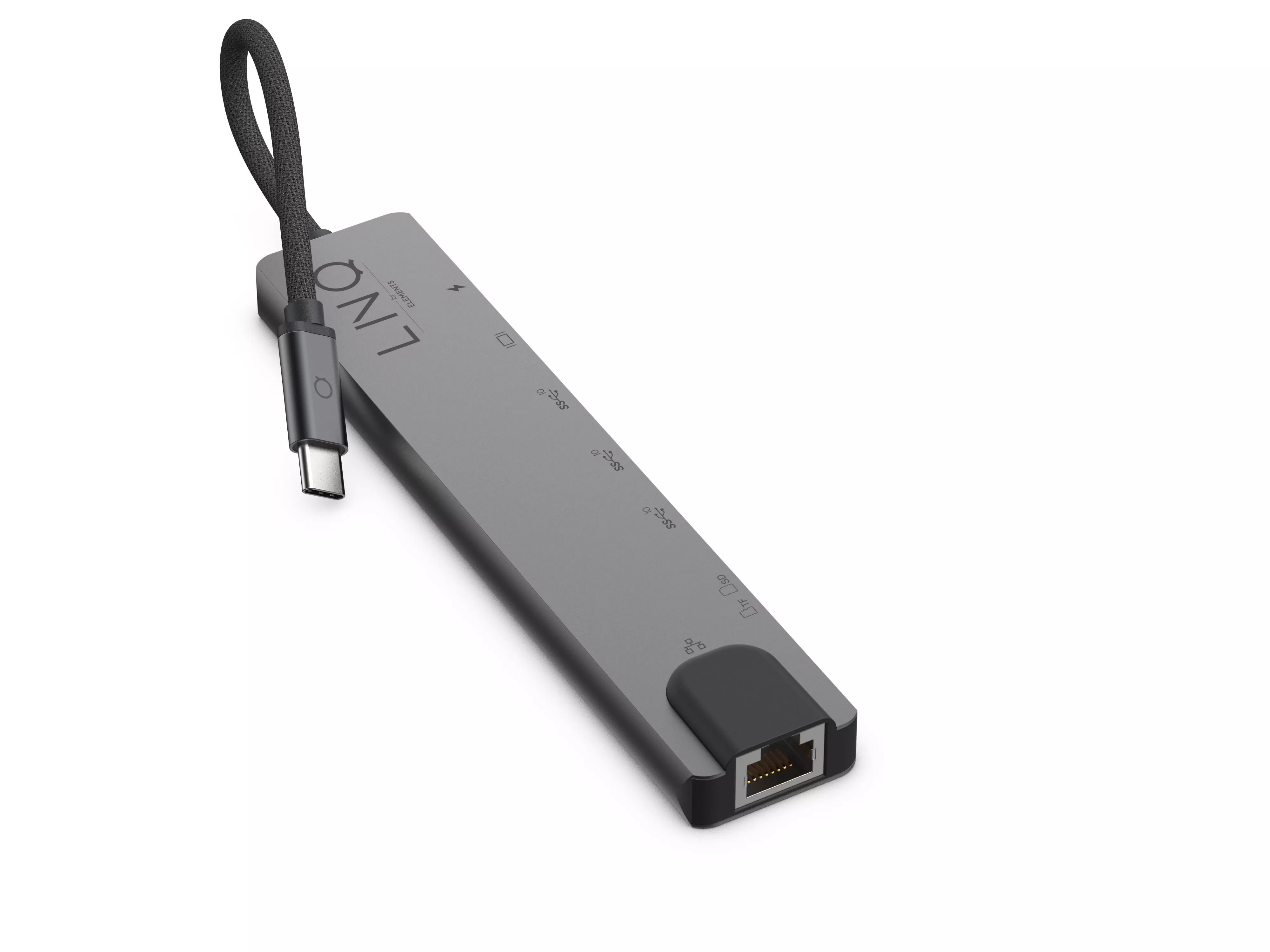 Achat LINQ byELEMENTS 8in1 Pro USB-C 10Gbps Multiport Hub sur hello RSE - visuel 3