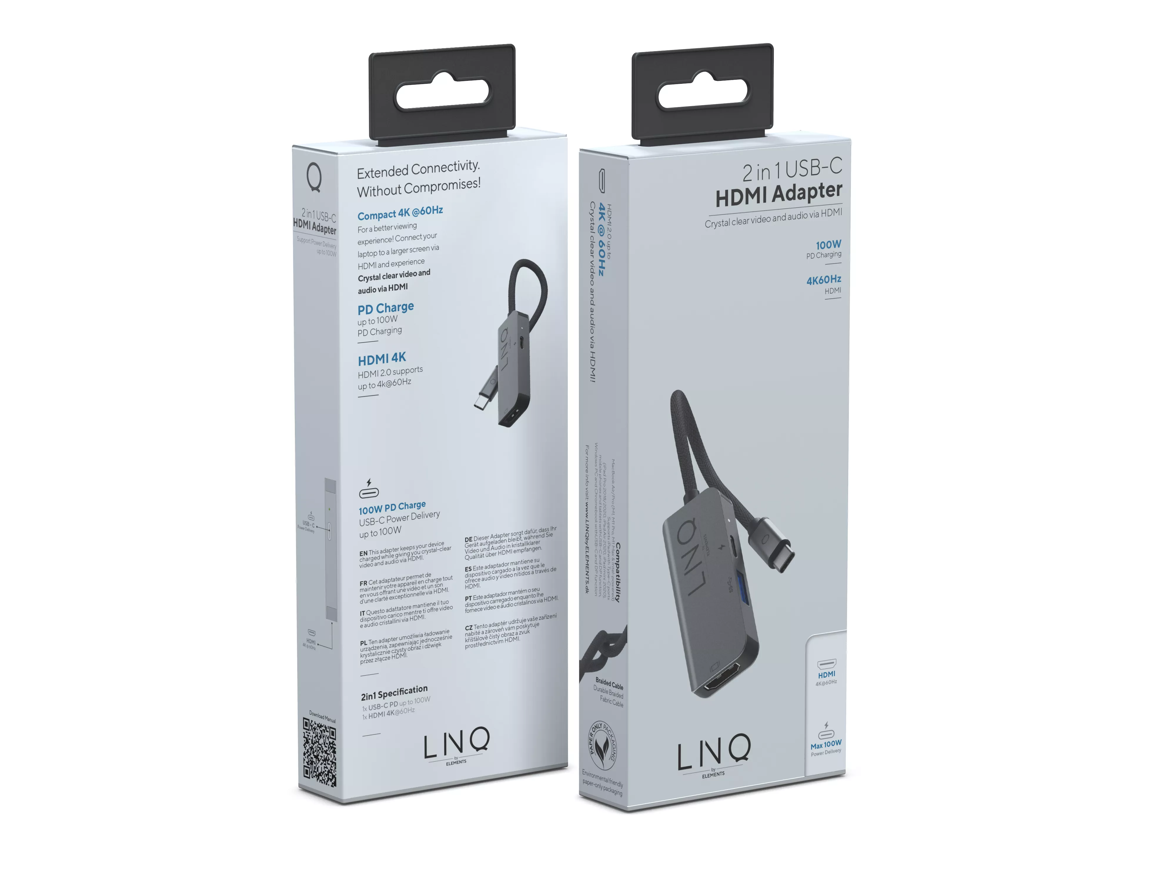 Vente LINQ byELEMENTS 4K HDMI Adapter with PD LINQ byELEMENTS au meilleur prix - visuel 6