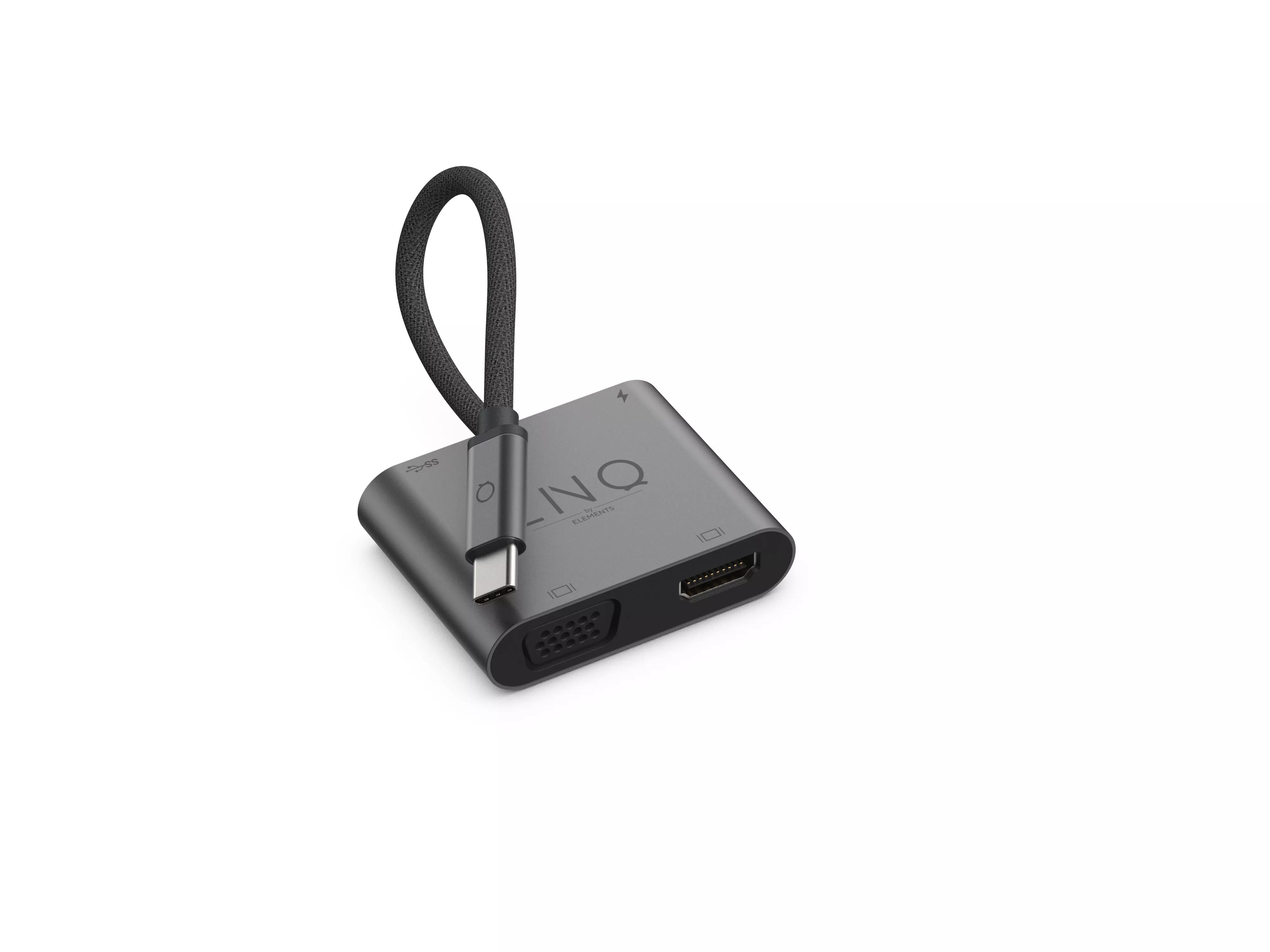 Achat LINQ byELEMENTS 4K HDMI Adapter with PD, USB-A sur hello RSE - visuel 3