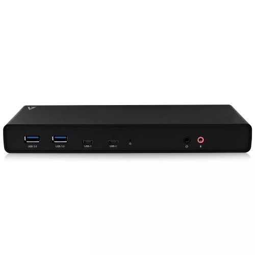 Achat V7 Station d'accueil universelle USB-C avec alimentation, double écran 4K, port d'affichage HDMI et Displaylink jusqu'à 65 W - 0662919100822