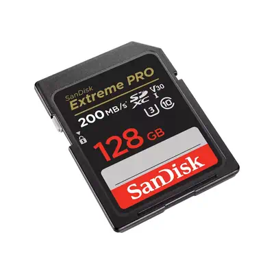 SanDisk Extreme PRO 128 Go SDXC UHS-I Classe 10 - Sandisk - Carte Mémoire - visuel 2