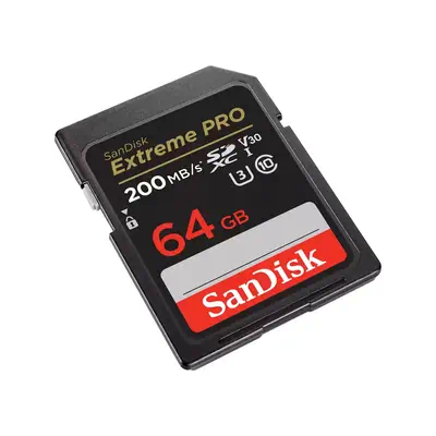 SanDisk Extreme PRO 64 Go SDXC Classe 10 - Sandisk - Carte Mémoire - visuel 2