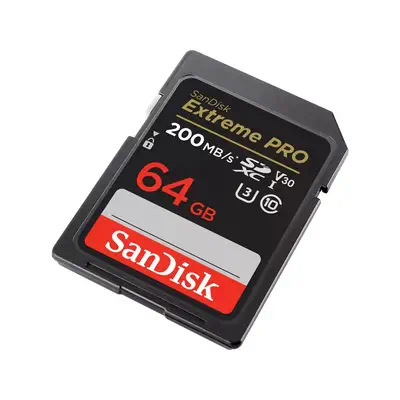SanDisk Extreme PRO 64 Go SDXC Classe 10 - Sandisk - Carte Mémoire - visuel 3