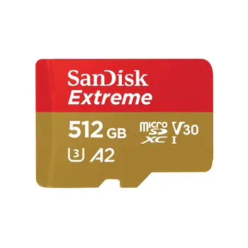 SanDisk Extreme 512 Go MicroSDHC UHS-I Classe 10 livraison gratuite