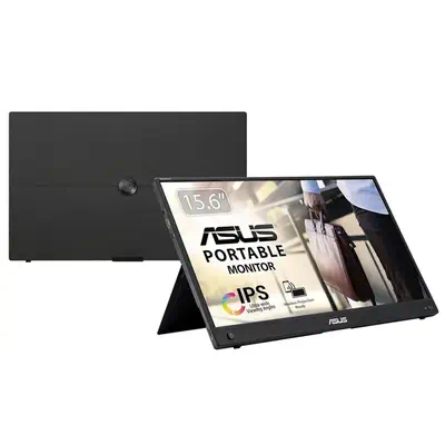 ASUS ZenScreen MB16AWP écran plat de PC 39,6 cm (15.6") 1920 x 1080 pixels Full HD LED Noir - Asus - Ecran Ordinateur - visuel 1