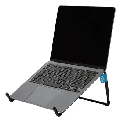 Support pour ordinateur portable R-Go Steel Travel, ergonomique et pliable, noir - R-Go Tools - Autre Accessoire pour portable - visuel 7