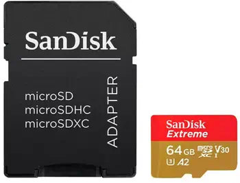 SanDisk Extreme PLUS 64 Go MicroSDXC Classe 10 avantages