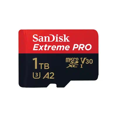 SanDisk Extreme PRO 1 To MicroSDXC UHS-I Classe 10 - Sandisk - Carte Mémoire - visuel 1