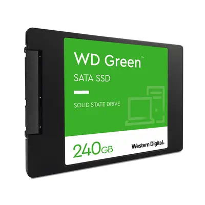 Western Digital Green WDS240G3G0A 240 Go 2.5" Série Western Digital - visuel 1 - hello RSE - Consommation d'énergie réduite