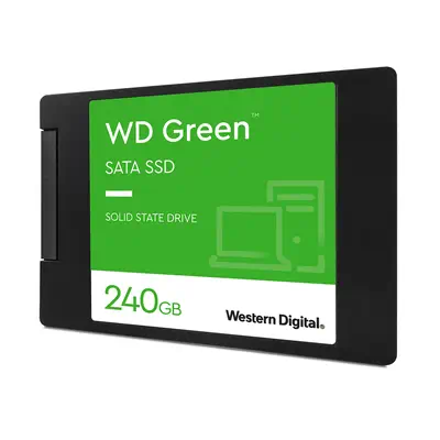 Western Digital Green WDS240G3G0A 240 Go 2.5" Série Western Digital - visuel 1 - hello RSE - Basse température et silencieux