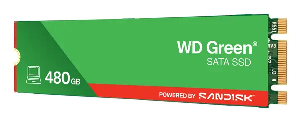 SanDisk Green WDS480G3G0B 480 Go M.2 Série ATA III - Sandisk - Disque dur SSD - visuel 2