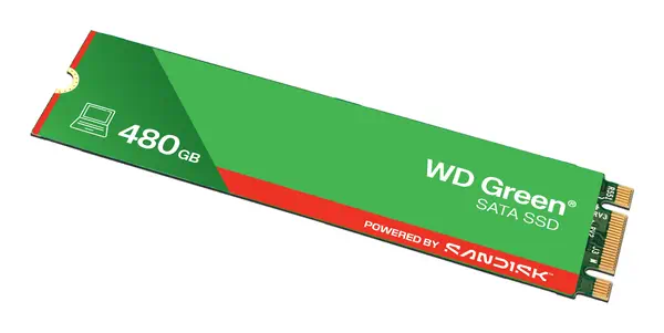 SanDisk Green WDS480G3G0B 480 Go M.2 Série ATA III - Sandisk - Disque dur SSD - visuel 3