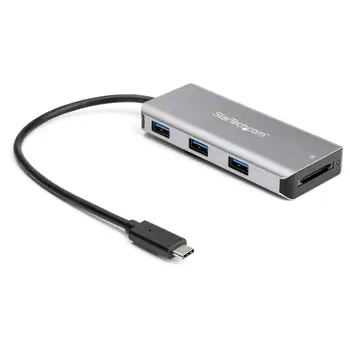 Vente StarTech.com Hub USB-C à 3 Ports avec Lecteur de Carte SD au meilleur prix