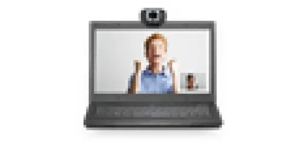 Logitech HD C615 webcam 1920 x 1080 pixels USB 2.0 Noir - Webcam - visuel 3