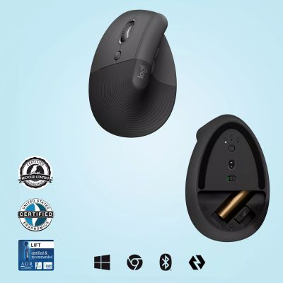 Vente LOGITECH Lift Vertical Ergonomic Mouse Vertical mouse Logitech au meilleur prix - visuel 6