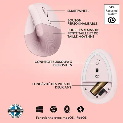Logitech Lift Logitech - visuel 1 - hello RSE - Découvrez LogiLive, édition bien-être