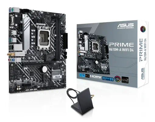 PRIME H610M-A WIFI D4 - Asus - Carte mère - visuel 1