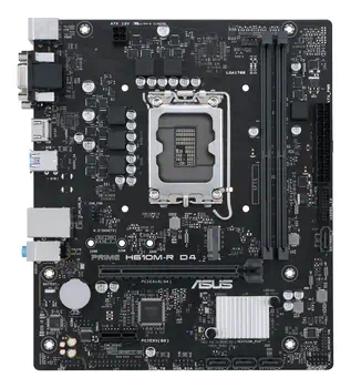 Avantages ASUS PRIME H610M-R D4 Intel H610 LGA 1700 micro ATX