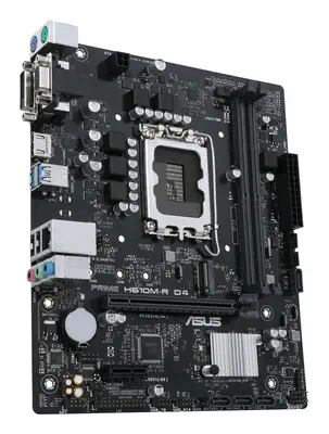 ASUS PRIME H610M-R D4 Intel H610 LGA 1700 micro ATX - Asus - Carte mère - visuel 3