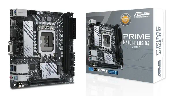 PRIME H610I-PLUS D4-CSM - Asus - Carte mère - visuel 1