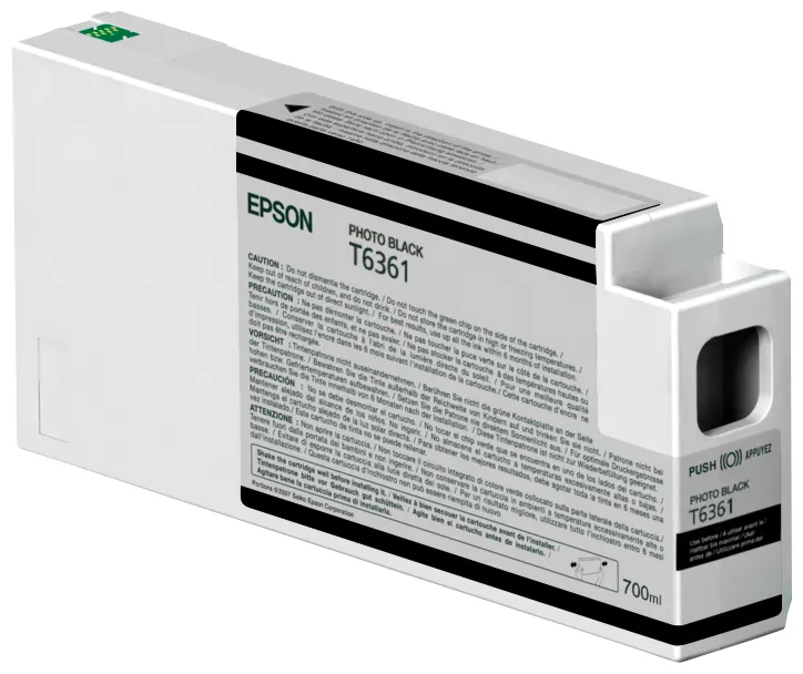 Revendeur officiel Autres consommables EPSON T6361 cartouche de encre photo noir capacité