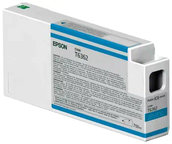 Revendeur officiel Autres consommables EPSON T6362 cartouche de encre cyan capacité standard
