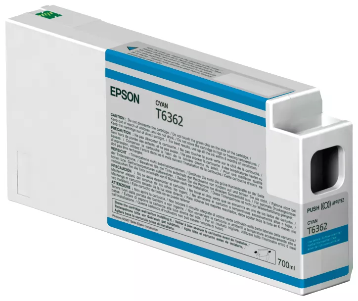 Revendeur officiel Autres consommables EPSON T6362 cartouche de encre cyan capacité standard