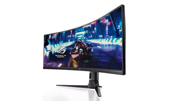 ASUS ROG Strix XG49VQ écran plat de PC 124,5 cm (49") 3840 x 1080 pixels Full HD Ultra large LED Noi - Asus - Ecran Ordinateur - visuel 3