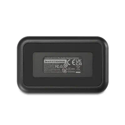 Kensington Switch audio 3 en 1 Pro pour Kensington - visuel 1 - hello RSE - Commutation audio simple et précise