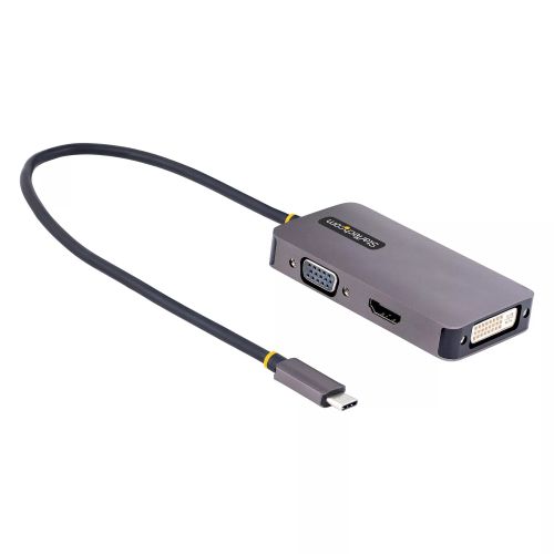 Achat StarTech.com Adaptateur USB C vers HDMI VGA - Dock USB C Multiport Digital/AV - Adaptateur USB Type C Jusqu'à 4K60Hz - Station d'Accueil USB C, Compatible Thunderbolt 3/4 - Adaptateur de Voyage sur hello RSE