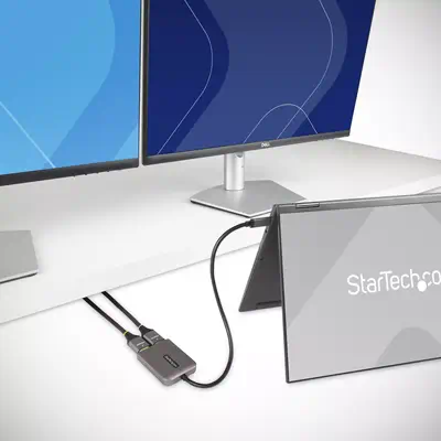 Vente StarTech.com Adaptateur USB-C vers Double HDMI, Hub USB StarTech.com au meilleur prix - visuel 6