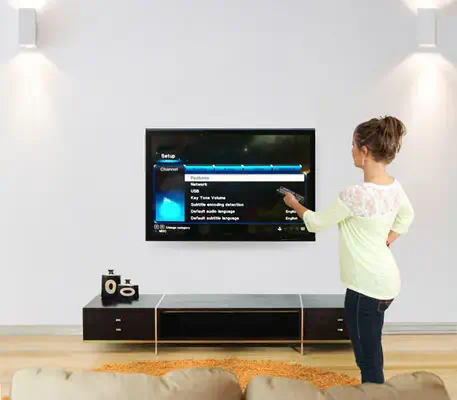 Ergotron Glide Wall Mount, HD 152,4 cm (60") Mur Noir - Support Fixe & Mobile - visuel 6