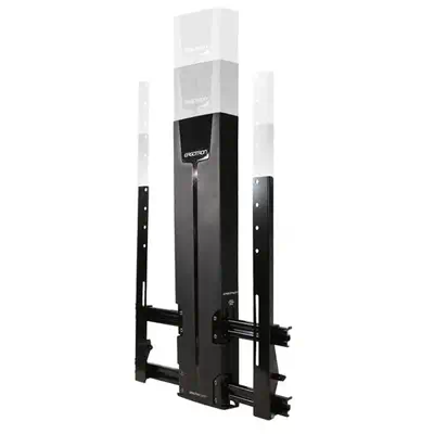 Ergotron Glide Wall Mount, HD 152,4 cm (60") Mur Noir - Support Fixe & Mobile - visuel 1
