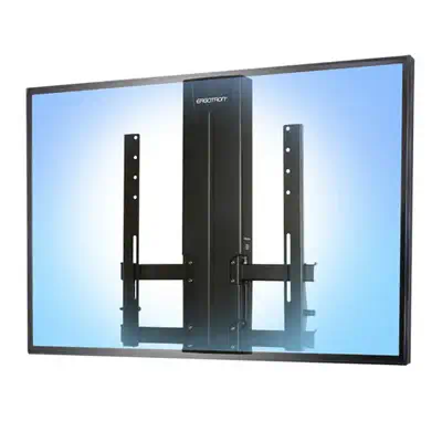 Ergotron Glide Wall Mount, HD 152,4 cm (60") Mur Noir - Support Fixe & Mobile - visuel 2