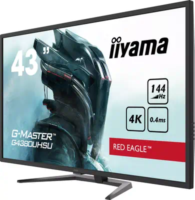 iiyama G-MASTER G4380UHSU-B1 écran plat de PC 108 cm (42.5") 3840 x 2160 pixels 4K Ultra HD LED Noir - Ecran Ordinateur - visuel 4