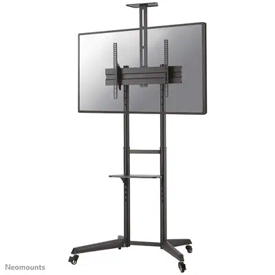 Neomounts FL50-550BL1 Support au sol mobile pour écran 37-70" - étagère multimédia et support caméra - Support Fixe & Mobile - visuel 2