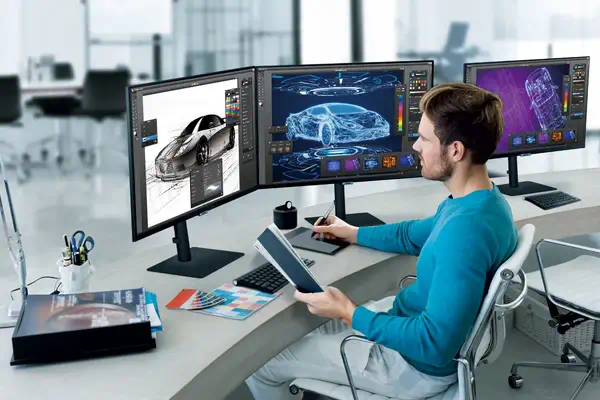 Samsung LS32B800PXU écran plat de PC 81,3 cm (32") 3840 x 2160 pixels 4K Ultra HD LCD Noir - Ecran Ordinateur - visuel 8