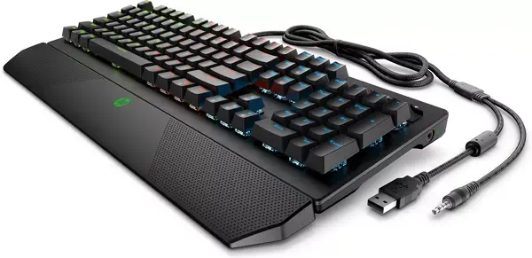 Clavier de gaming HP Pavilion 800 HP - visuel 1 - hello RSE - Rapide. Fluide. Silencieux.