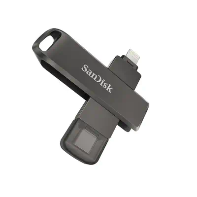 SanDisk iXpand lecteur USB flash 128 Go USB Type-C / Lightning 3.2 Gen 1 (3.1 Gen 1) Noir - Sandisk - Adaptateur stockage - visuel 6
