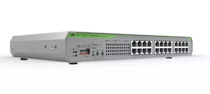 Revendeur officiel ALLIED 24x 10/100/1000T unmanaged switch with internal
