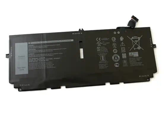 Batterie Li-Pol 7.4V 4600mAh 35Wh - 2XXFW / 722KK / 0722KK / FP86V / WN0N0 - DLH - visuel 1