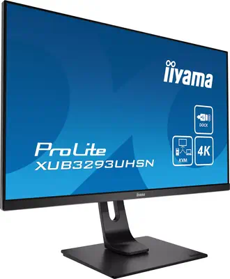 iiyama ProLite XUB3293UHSN-B1 écran plat de PC 80 cm (31.5") 3840 x 2160 pixels 4K Ultra HD LED Gris - Ecran Ordinateur - visuel 3