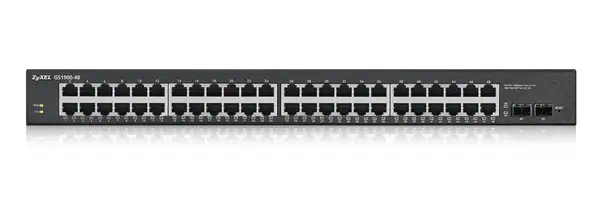 Zyxel GS1900-48-EU0102F commutateur réseau L2 Gigabit Ethernet (10/100/1000) Noir - Switchs et Hubs - visuel 4