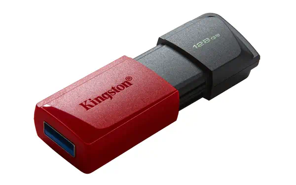 128GB USB3.2 Gen1 DataTraveler Exodia M (Noir + Kingston - visuel 1 - hello RSE - Portabilité totale
