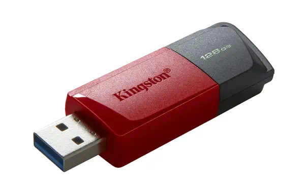 128GB USB3.2 Gen1 DataTraveler Exodia M (Noir + Rouge) - Kingston - Adaptateur stockage - visuel 5