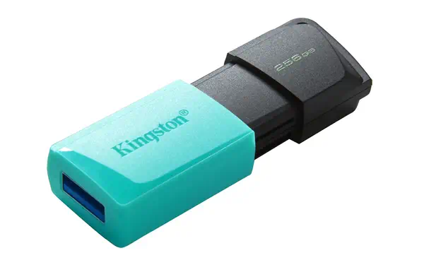 256GB USB3.2 Gen1 DataTraveler Exodia M (Noir + Kingston - visuel 1 - hello RSE - Portabilité totale