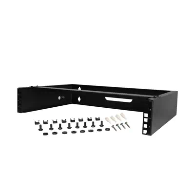 Support de Réseau Mural 2U - 14In. Profondeur (profil bas) - Support pour Panneau de Brassage 19" po - StarTech - Rack et Armoire - visuel 5